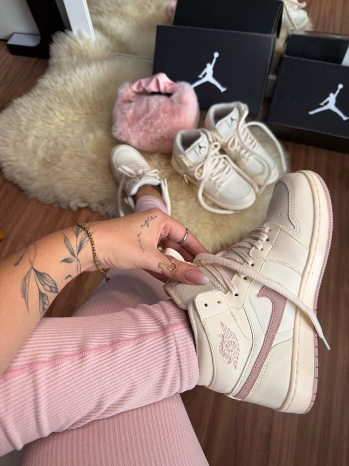 AIR JORDAN 1 MID SE - ROSE - Imagem 5