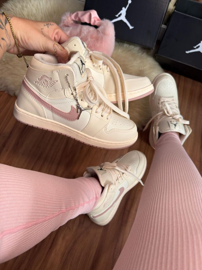 AIR JORDAN 1 MID SE - ROSE - Imagem 4