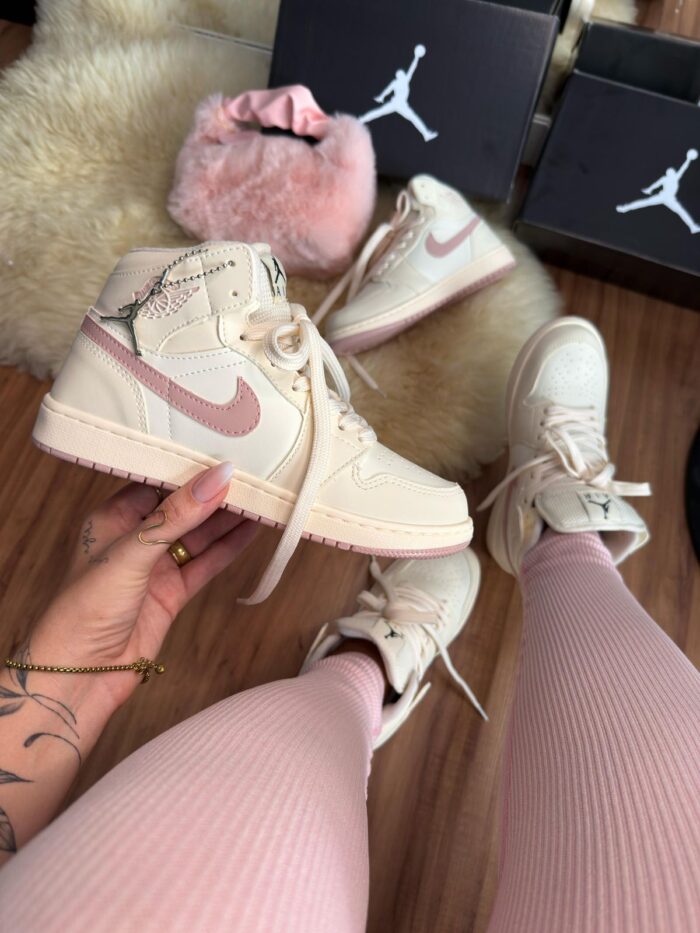 AIR JORDAN 1 MID SE - ROSE - Imagem 3