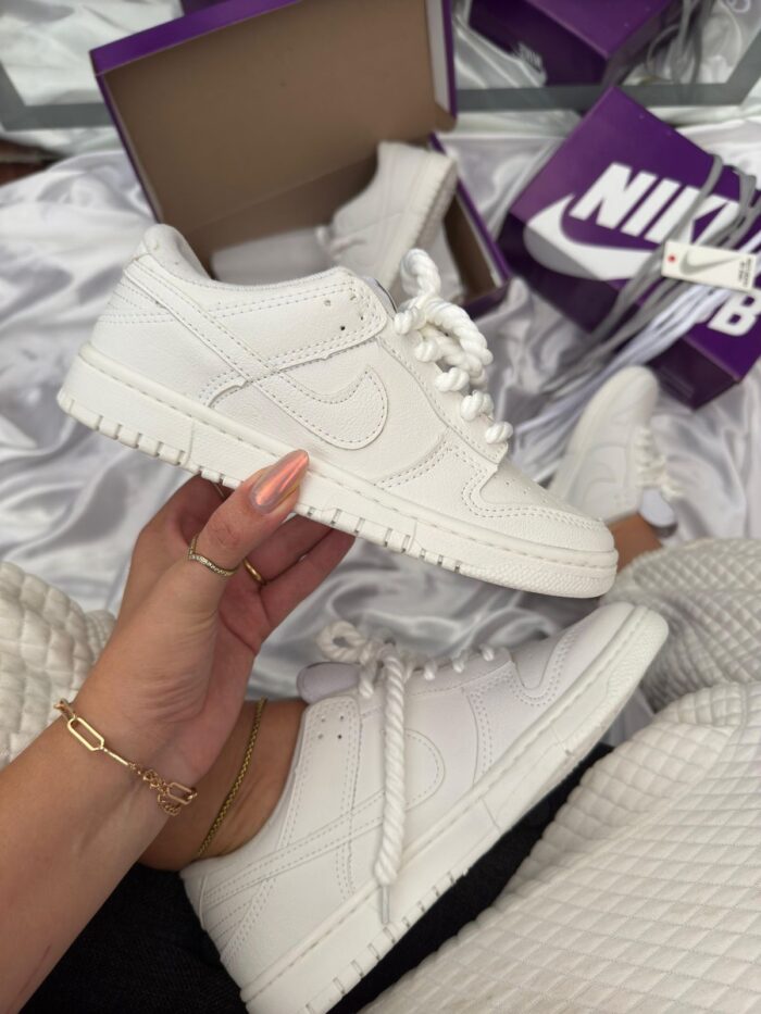 DUNK LOW CORDA - BRANCO - Imagem 4