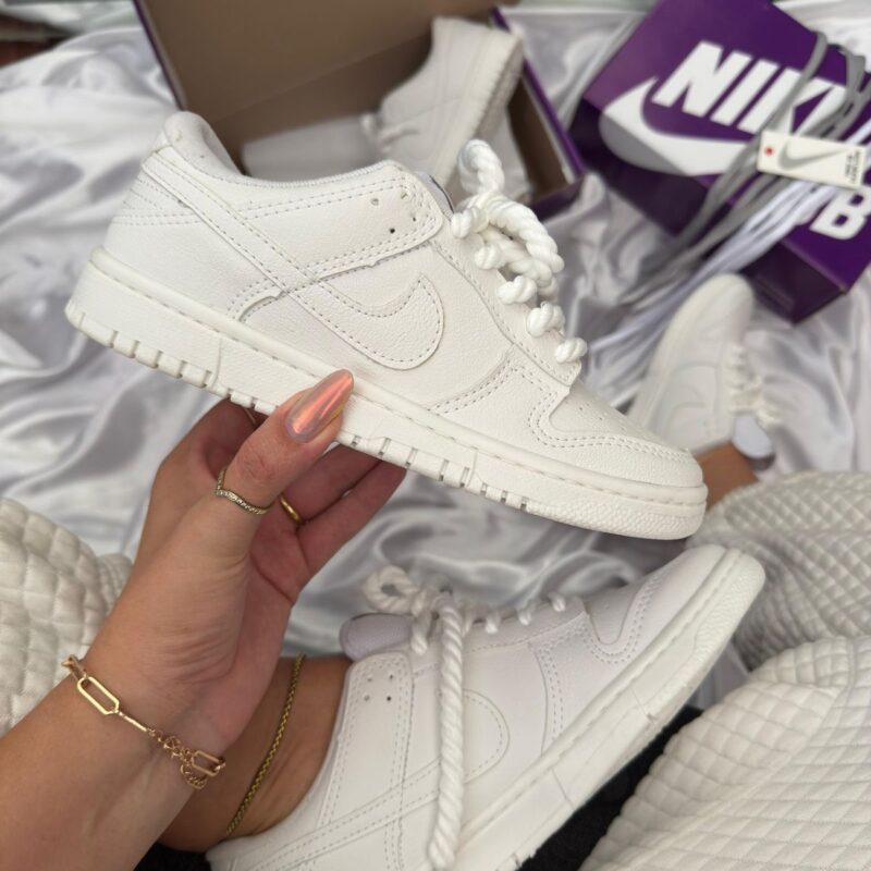 DUNK LOW CORDA - BRANCO