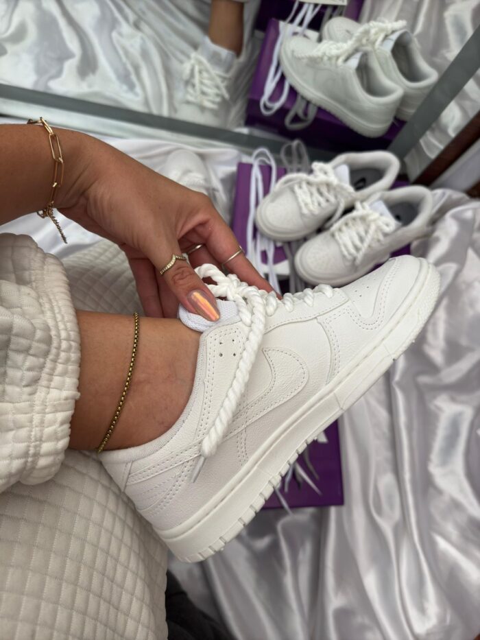 DUNK LOW CORDA - BRANCO - Imagem 6