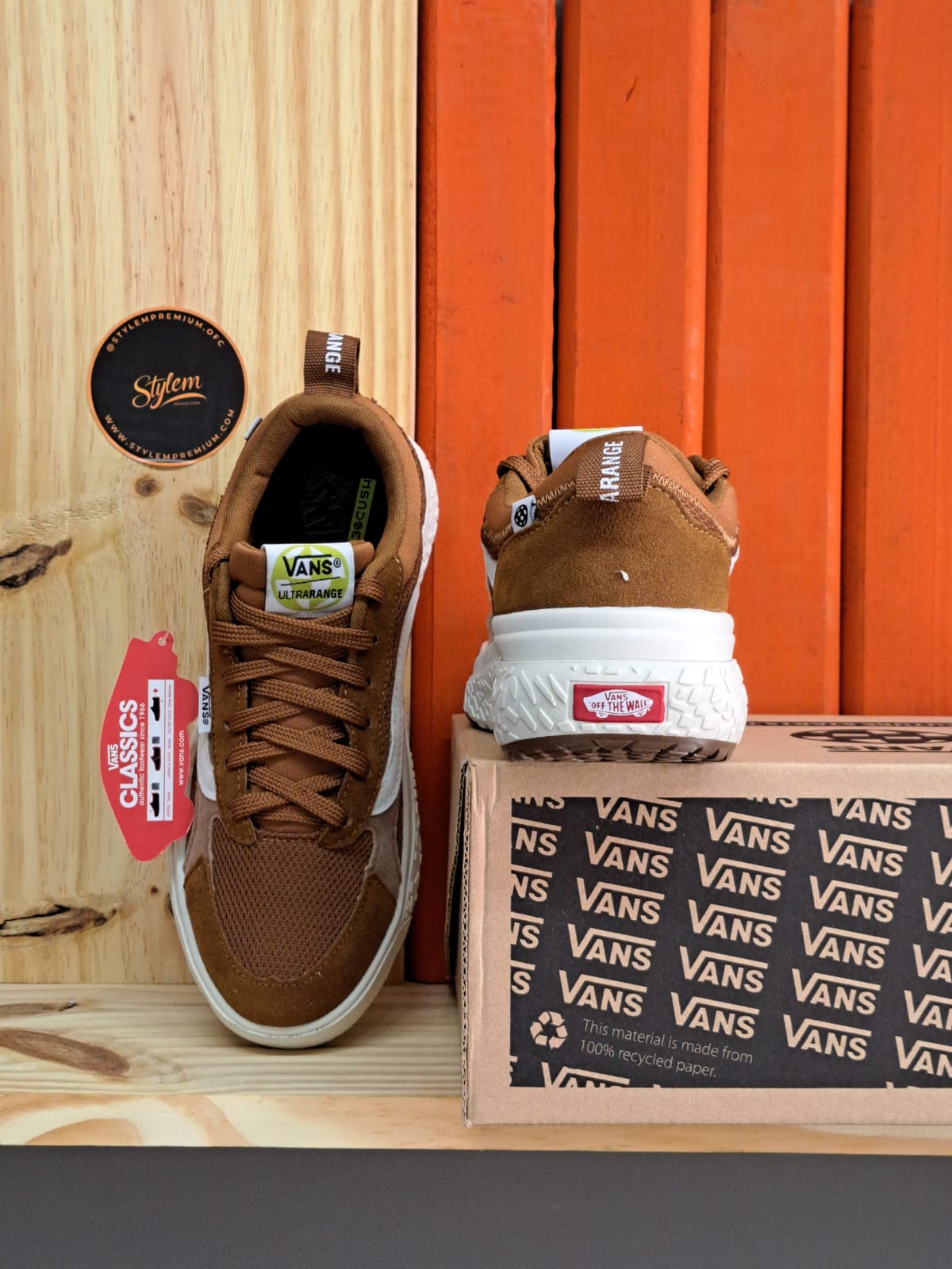 VANS ULTRARANGE MARROM - Imagem 3