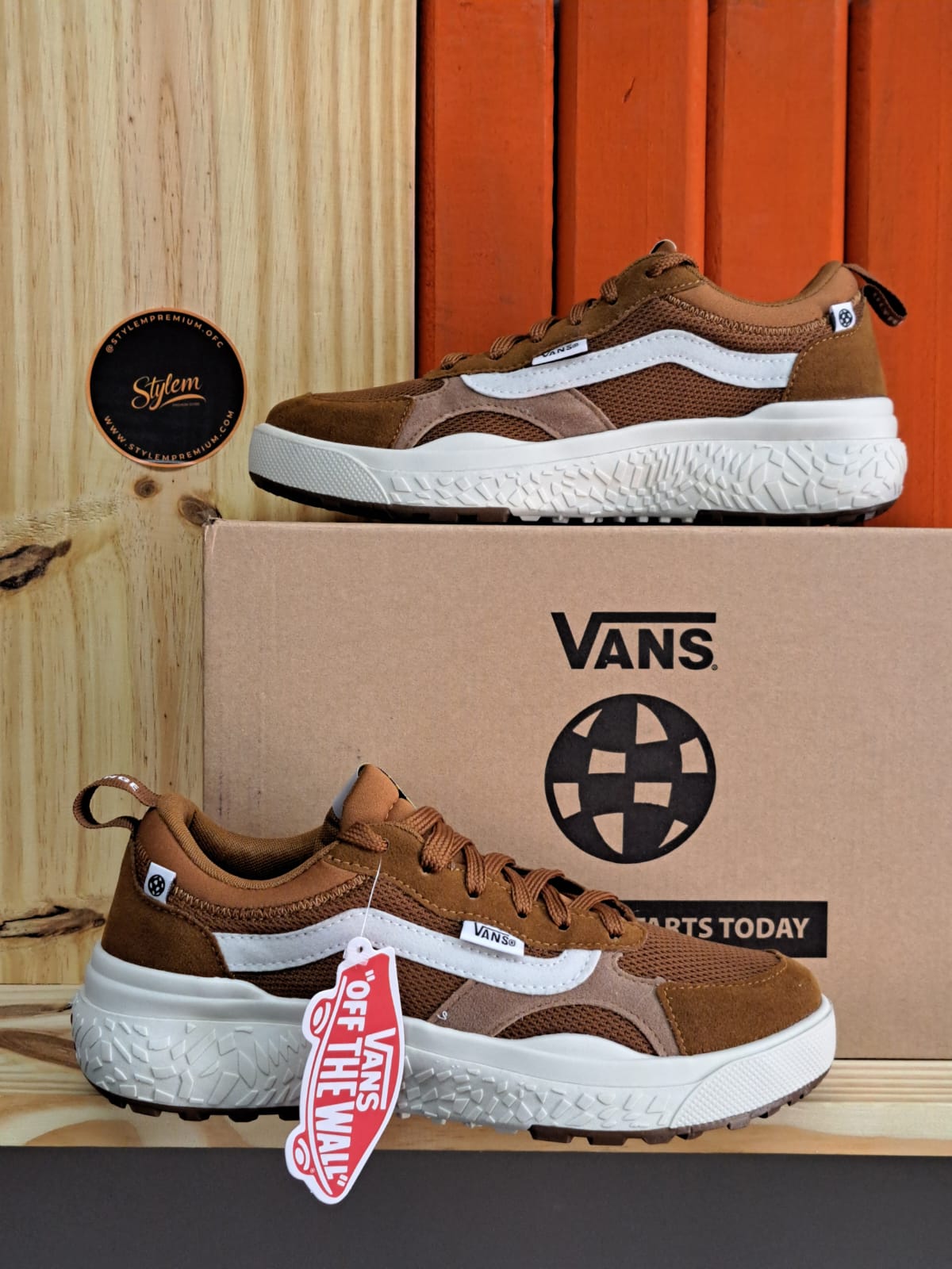 VANS ULTRARANGE MARROM - Imagem 4