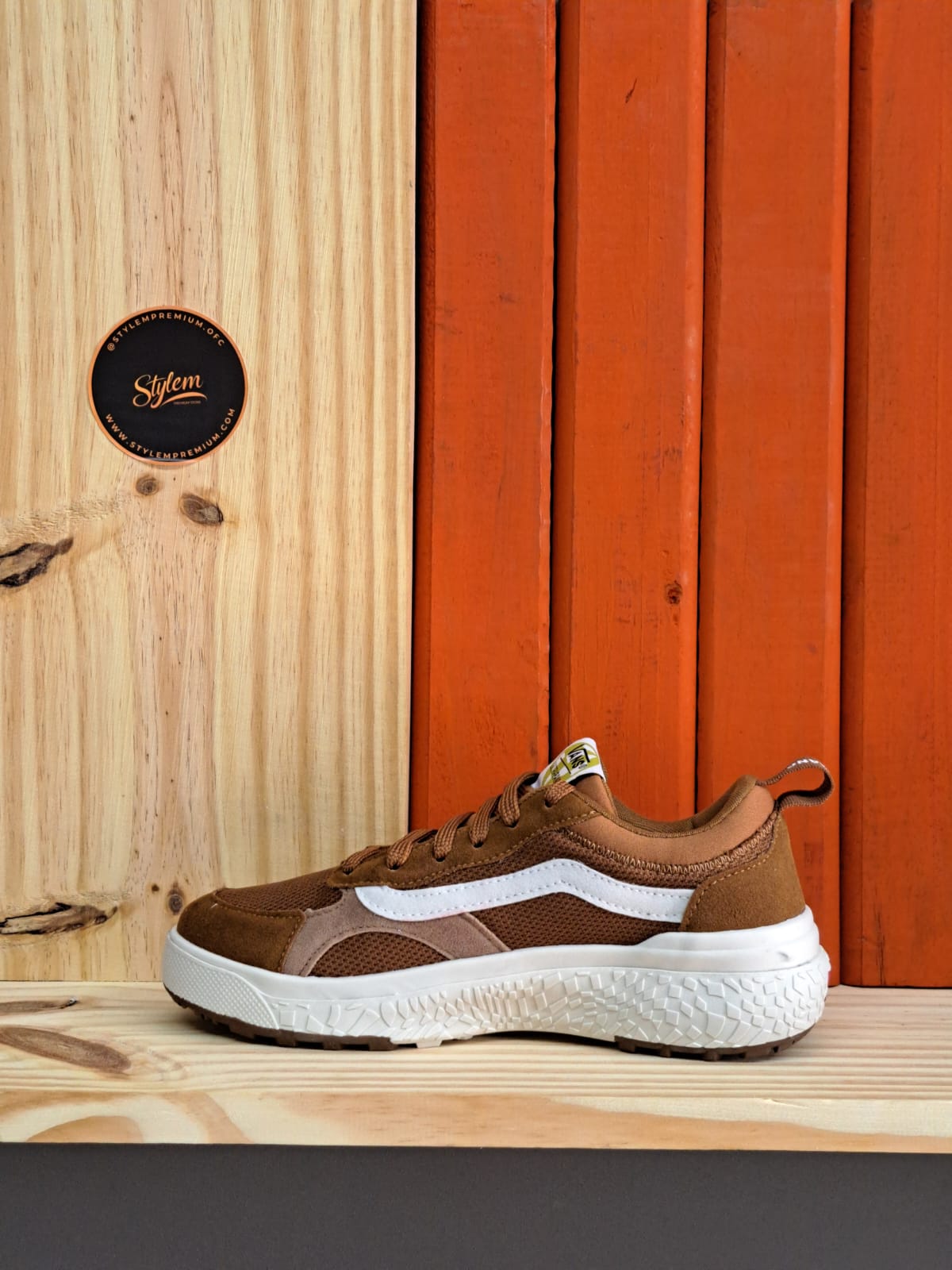 VANS ULTRARANGE MARROM - Imagem 7