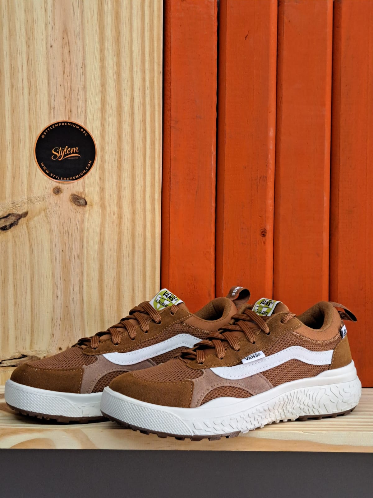 VANS ULTRARANGE MARROM - Imagem 8